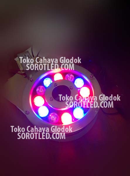 Lampu Air Mancur LED 12watt RGB